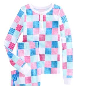 Vineyard Vines Patchwork Pajama Top Size 10